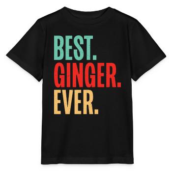 Redhead Gifts - Stanley/Stella MINI CREATOR Kids’ T-Shirt - black - Front - Mikhail (115cm)