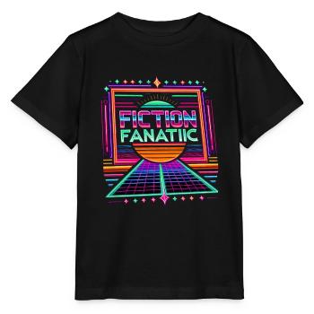 Fanatique de fiction 4 - T-shirt bio MINI CREATOR Stanley/Stella Enfant - noir - Devant - Mikhail (115cm)