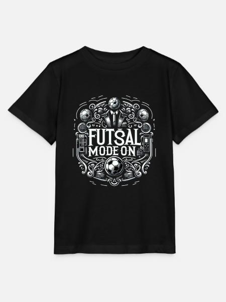 Futsal Mode On 12 - Stanley/Stella Kinder T-Shirt MINI CREATOR - Schwarz