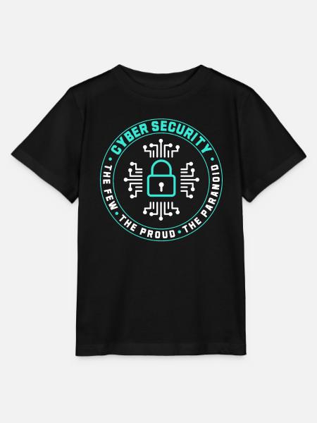 Cybersicherheit - Stanley/Stella Kinder T-Shirt MINI CREATOR  - Schwarz
