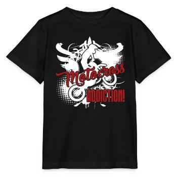 Motocross Motocross Addiction - Stanley/Stella MINI CREATOR Kids’ T-Shirt - black - Front - Mikhail (115cm)