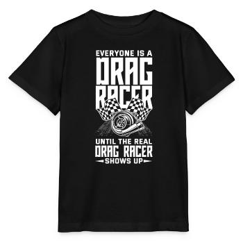 Lustiges Autorennen Auto Rennen Geschenk - Stanley/Stella Kinder T-Shirt MINI CREATOR  - Schwarz - Vorne - Mikhail (115cm)