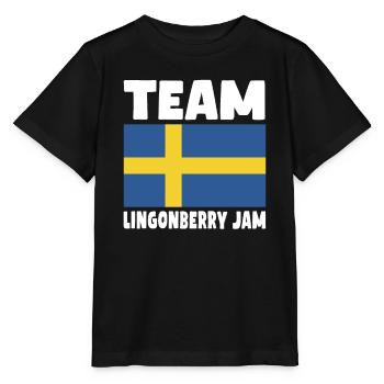 Cranberry Jam Team - Stanley/Stella MINI CREATOR Kids’ T-Shirt - black - Front - Mikhail (115cm)