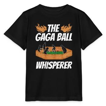 Dodgeball Hexagon Pit Sports Gaga Ball - Stanley/Stella MINI CREATOR Kids’ T-Shirt - black - Front - Mikhail (115cm)