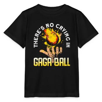 Ballon Dodgeball Hexagon Pit Sports Gaga - T-shirt bio MINI CREATOR Stanley/Stella Enfant - noir - Devant - Mikhail (115cm)