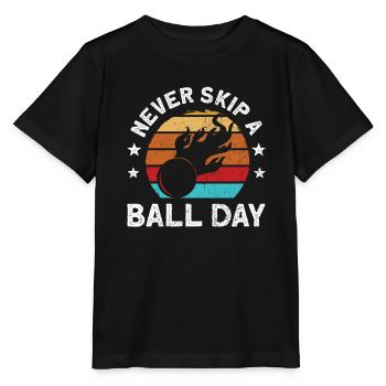 Dodgeball Hexagon Pit Sports Gaga Ball - Stanley/Stella MINI CREATOR Kids’ T-Shirt - black - Front - Mikhail (115cm)