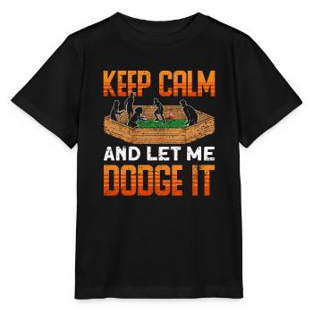 Dodgeball Hexagon Pit Sports Gaga Ball - Stanley/Stella Kinder T-Shirt MINI CREATOR  - Schwarz - Vorne - Mikhail (115cm)