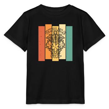 Ukulélé Ukulélé Fille - T-shirt bio MINI CREATOR Stanley/Stella Enfant - noir - Devant - Mikhail (115cm)