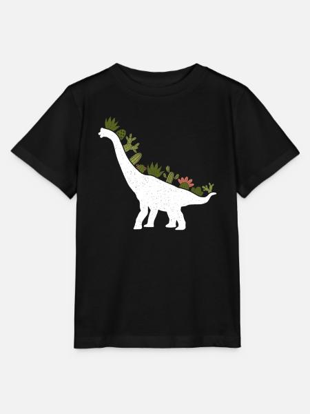 Brachiosaurus Dinosaurier Geschenk - Stanley/Stella Kinder T-Shirt MINI CREATOR - Schwarz