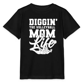 Volley-ball Volley-ball Volley-ball Maman - T-shirt bio MINI CREATOR Stanley/Stella Enfant - noir - Devant - Mikhail (115cm)