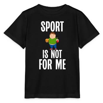Cadeaux de graisse drôles - T-shirt bio MINI CREATOR Stanley/Stella Enfant - noir - Devant - Mikhail (115cm)