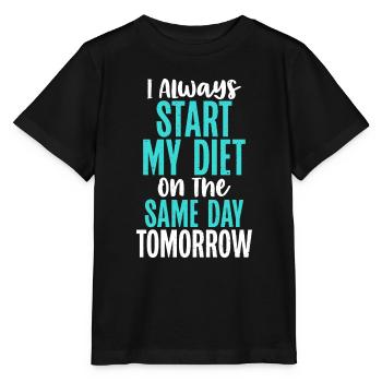 Cadeaux de graisse drôles - T-shirt bio MINI CREATOR Stanley/Stella Enfant - noir - Devant - Mikhail (115cm)