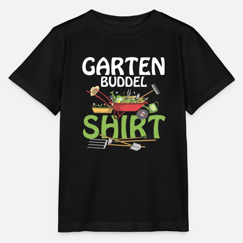 Garten Buddel Gärtner - Stanley/Stella Kinder T-Shirt MINI CREATOR  - Schwarz