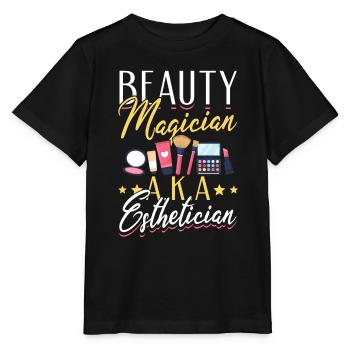 Skincare Esthetician Skin - Stanley/Stella Kinder T-Shirt MINI CREATOR  - Schwarz - Vorne - Mikhail (115cm)