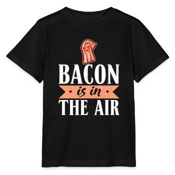 Funny Bacon Gifts - Stanley/Stella MINI CREATOR Kids’ T-Shirt - black - Front - Mikhail (115cm)