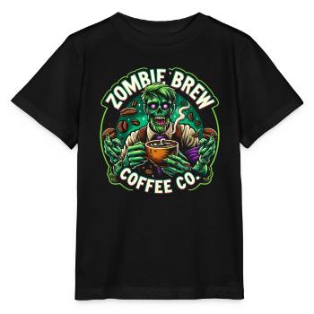 Horrorfilm-fan Zombie-horror Klassischer - Stanley/Stella Kinder T-Shirt MINI CREATOR  - Schwarz - Vorne - Mikhail (115cm)