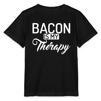 Funny Bacon Gifts - Stanley/Stella MINI CREATOR Kids’ T-Shirt - black - Front - Mikhail (115cm)