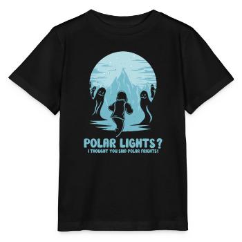Polarlicht-aurora-verfolger Alaska Wilderness - Stanley/Stella Kinder T-Shirt MINI CREATOR  - Schwarz - Vorne - Mikhail (115cm)