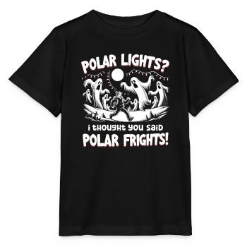 Polarlicht-aurora-verfolger Alaska Wilderness - Stanley/Stella Kinder T-Shirt MINI CREATOR  - Schwarz - Vorne - Mikhail (115cm)