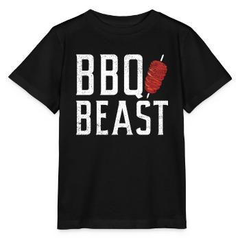 Grillades Barbecue Grillades - T-shirt bio MINI CREATOR Stanley/Stella Enfant - noir - Devant - Mikhail (115cm)