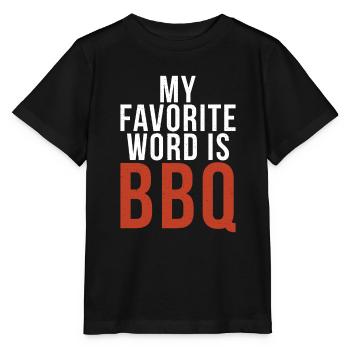 Grillades Barbecue Grillades - T-shirt bio MINI CREATOR Stanley/Stella Enfant - noir - Devant - Mikhail (115cm)