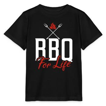 Grillades Barbecue Grillades - T-shirt bio MINI CREATOR Stanley/Stella Enfant - noir - Devant - Mikhail (115cm)