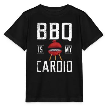 Grillades Barbecue Grillades - T-shirt bio MINI CREATOR Stanley/Stella Enfant - noir - Devant - Mikhail (115cm)