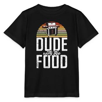 Grillades Barbecue Grillades - T-shirt bio MINI CREATOR Stanley/Stella Enfant - noir - Devant - Mikhail (115cm)