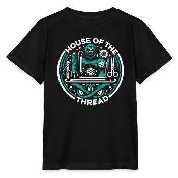 Machine à coudre Machine à coudre - T-shirt bio MINI CREATOR Stanley/Stella Enfant - noir - Devant - Mikhail (115cm)