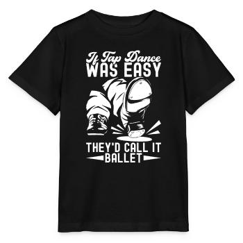 Tap Dance Tap Dancer - Stanley/Stella MINI CREATOR Kids’ T-Shirt - black - Front - Mikhail (115cm)