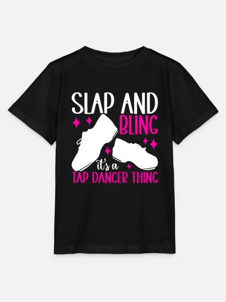 Stepptanz Stepptänzer - Stanley/Stella Kinder T-Shirt MINI CREATOR  - Schwarz