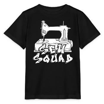 Machine à coudre Machine à coudre - T-shirt bio MINI CREATOR Stanley/Stella Enfant - noir - Devant - Mikhail (115cm)