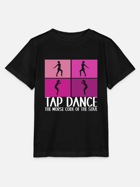 Stepptanz Stepptänzer - Stanley/Stella Kinder T-Shirt MINI CREATOR - Schwarz