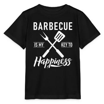 Grillades Barbecue Grillades - T-shirt bio MINI CREATOR Stanley/Stella Enfant - noir - Devant - Mikhail (115cm)