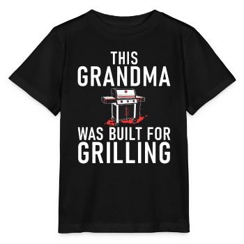 Grillades Barbecue Grillades - T-shirt bio MINI CREATOR Stanley/Stella Enfant - noir - Devant - Mikhail (115cm)