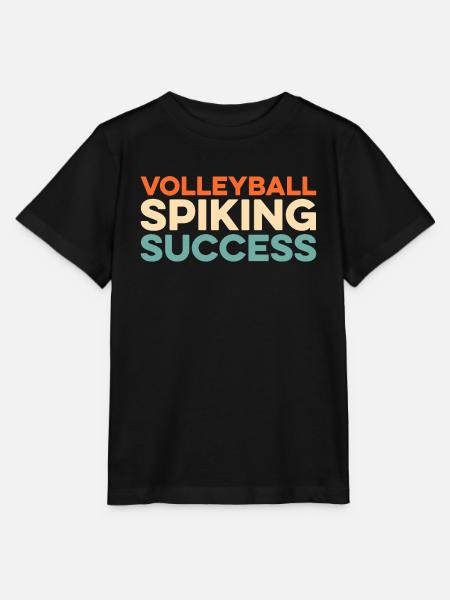 Volleyball Volleyballer - Stanley/Stella Kinder T-Shirt MINI CREATOR - Schwarz