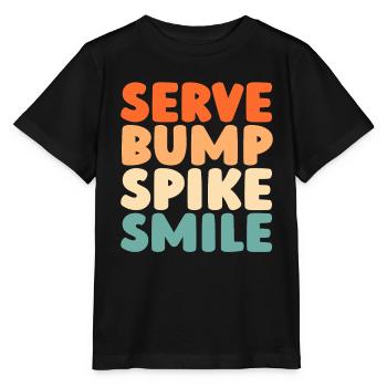 Volley-ball Volley-ball - T-shirt bio MINI CREATOR Stanley/Stella Enfant - noir - Devant - Mikhail (115cm)