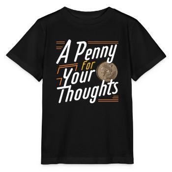 Collection de pièces de monnaie amusante pour les collectionneurs de pièces de monnaie et - T-shirt bio MINI CREATOR Stanley/Stella Enfant - noir - Devant - Mikhail (115cm)