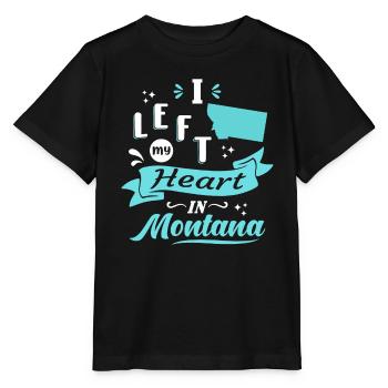 Montana Souvenir Amour - T-shirt bio MINI CREATOR Stanley/Stella Enfant - noir - Devant - Mikhail (115cm)