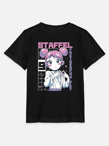Anime Manga Anime Geburtstagskind - Stanley/Stella Kinder T-Shirt MINI CREATOR  - Schwarz
