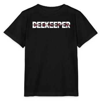 Battement de cœur de l’électrocardiogramme de l’apiculteur - T-shirt bio MINI CREATOR Stanley/Stella Enfant - noir - Devant - Mikhail (115cm)