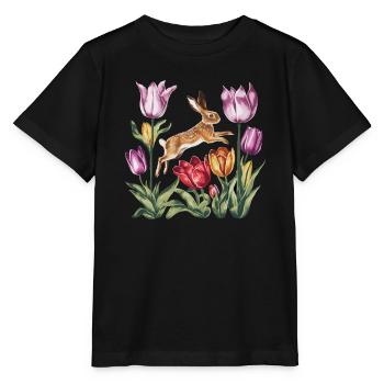 Ostara Eostre équinoxe sorcière déesse païenne rituels - T-shirt bio MINI CREATOR Stanley/Stella Enfant - noir - Devant - Mikhail (115cm)