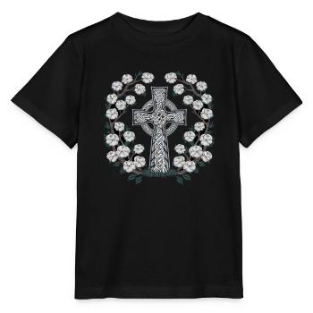 Ostara Eostre équinoxe sorcière déesse païenne rituels - T-shirt bio MINI CREATOR Stanley/Stella Enfant - noir - Devant - Mikhail (115cm)