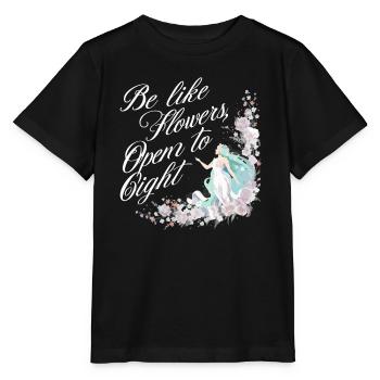 Ostara Eostre équinoxe sorcière déesse païenne rituels - T-shirt bio MINI CREATOR Stanley/Stella Enfant - noir - Devant - Mikhail (115cm)