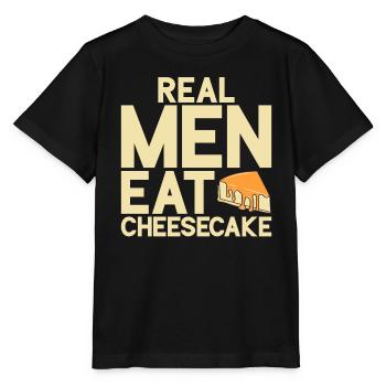 Cheesecake Gift - Stanley/Stella MINI CREATOR Kids’ T-Shirt - black - Front - Mikhail (115cm)