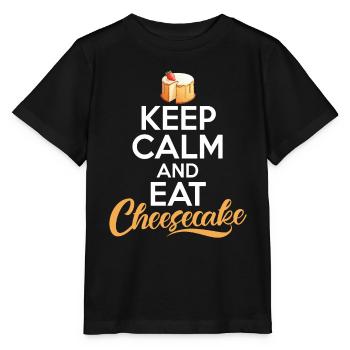 Cadeau de gâteau au fromage - T-shirt bio MINI CREATOR Stanley/Stella Enfant - noir - Devant - Mikhail (115cm)