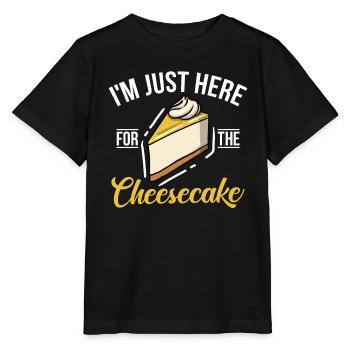 Cadeau de gâteau au fromage - T-shirt bio MINI CREATOR Stanley/Stella Enfant - noir - Devant - Mikhail (115cm)