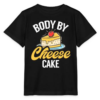 Cadeau de gâteau au fromage - T-shirt bio MINI CREATOR Stanley/Stella Enfant - noir - Devant - Mikhail (115cm)