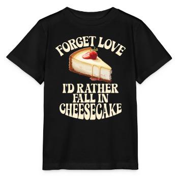 Cadeau de gâteau au fromage - T-shirt bio MINI CREATOR Stanley/Stella Enfant - noir - Devant - Mikhail (115cm)