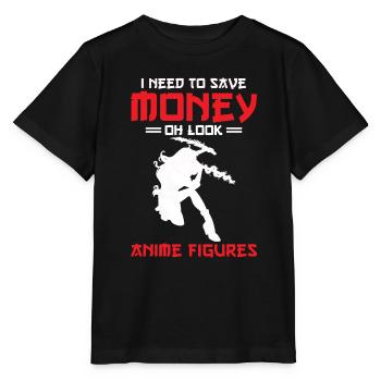 Anime Figuren Sammler - Stanley/Stella Kinder T-Shirt MINI CREATOR  - Schwarz - Vorne - Mikhail (115cm)